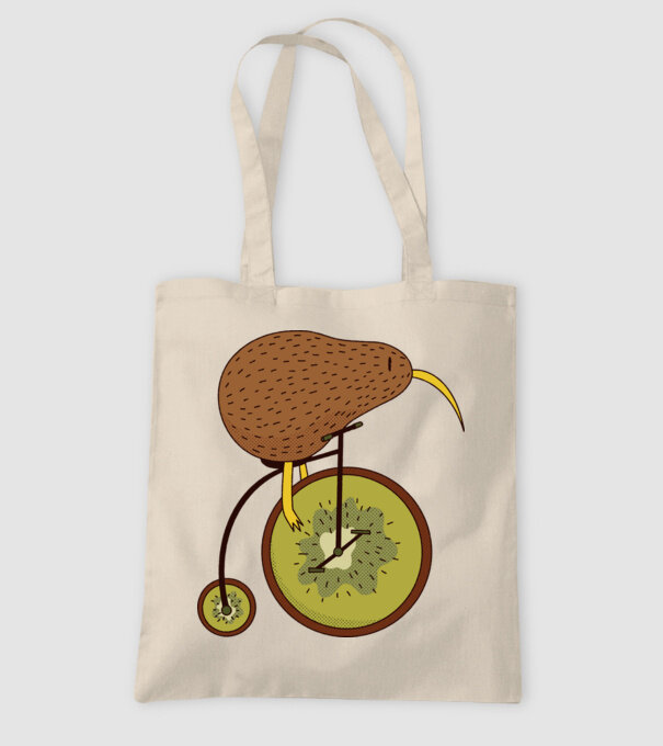 Bicicletă Kiwi model nisipiu pe tricou