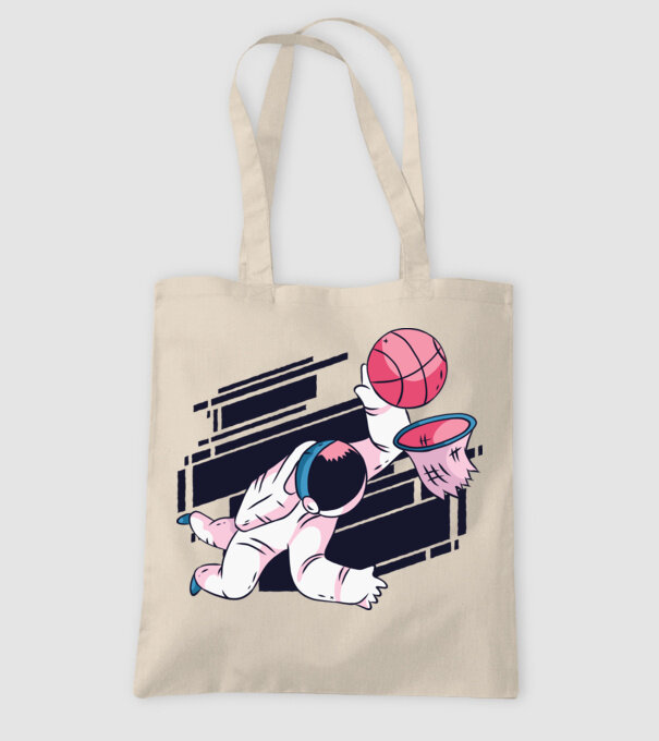 Astronaut Baschetbalist model nisipiu pe tricou