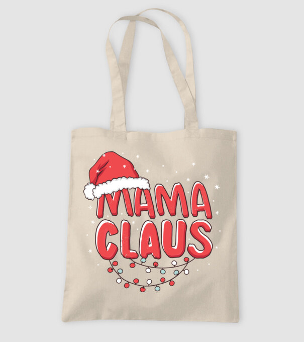 Mama Claus model nisipiu pe tricou