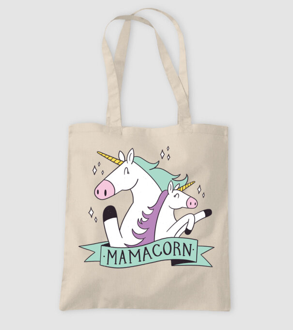 Mamacorn model nisipiu pe tricou