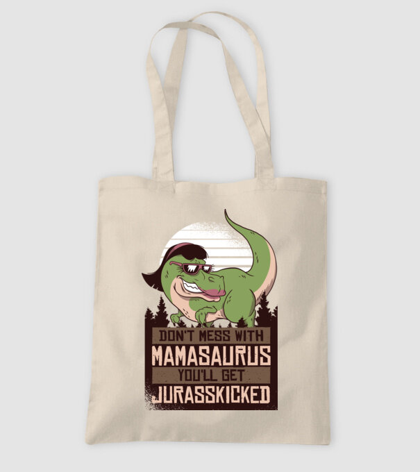 Mamasaurus tricou cu dinozaur model nisipiu pe tricou