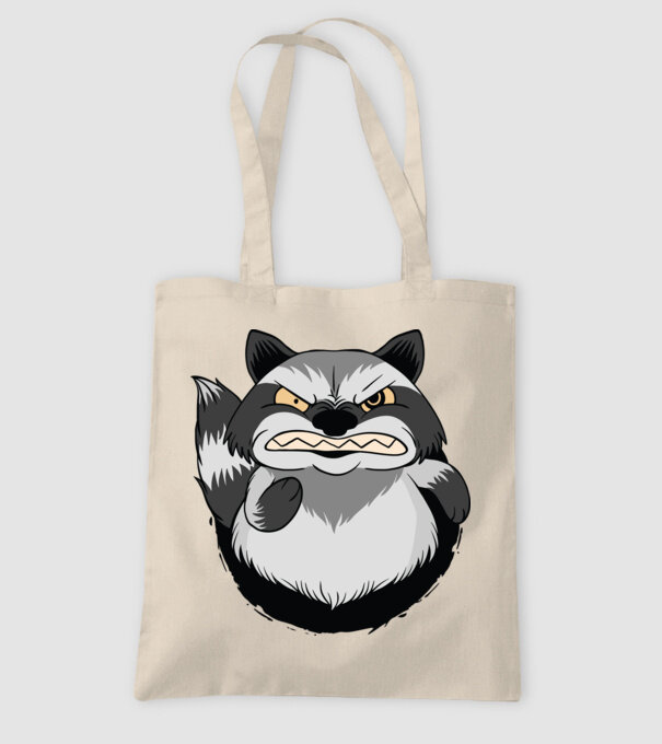 Raton furios model nisipiu pe tricou