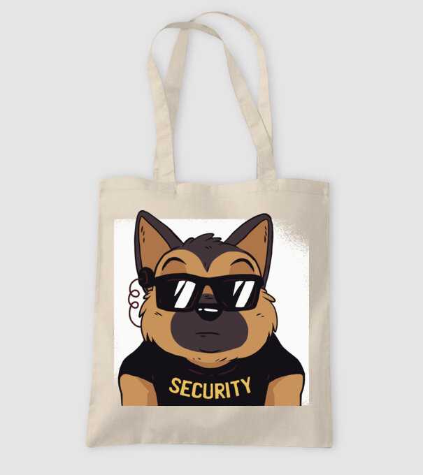 Ciobănesc german Security tricou amuzant cu Câine model nisipiu pe tricou