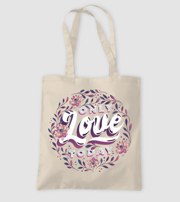 'Only Love Today tricou pentru Valentine''s Day' model nisipiu pe tricou