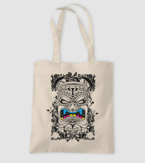 Stâlp totem antic model nisipiu pe tricou