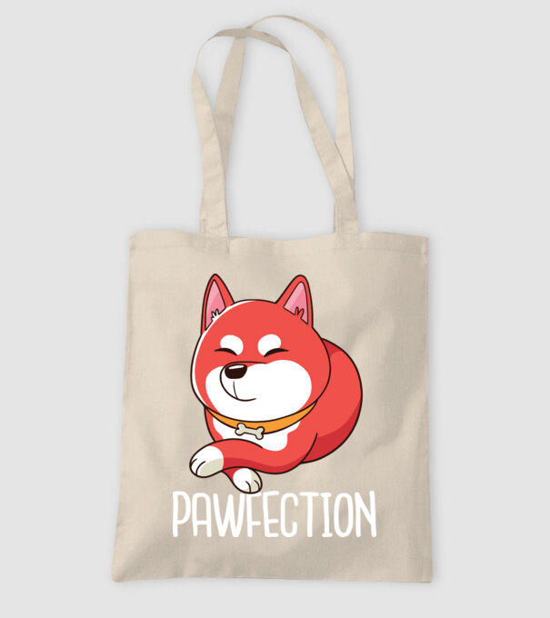 Pawfection Shiba Perfect model nisipiu pe tricou