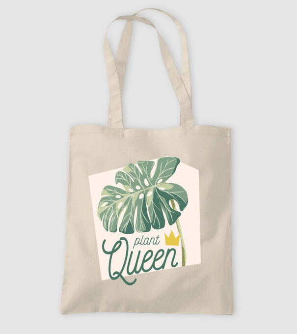Plant Queen model nisipiu pe tricou