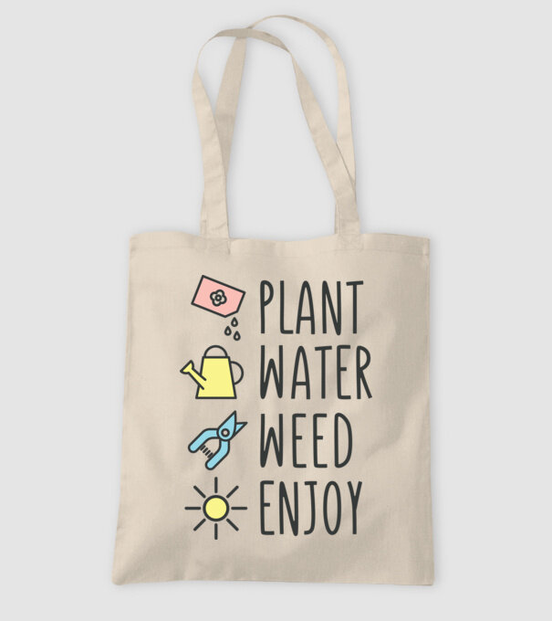 Plant Water Weed Enjoy model nisipiu pe tricou