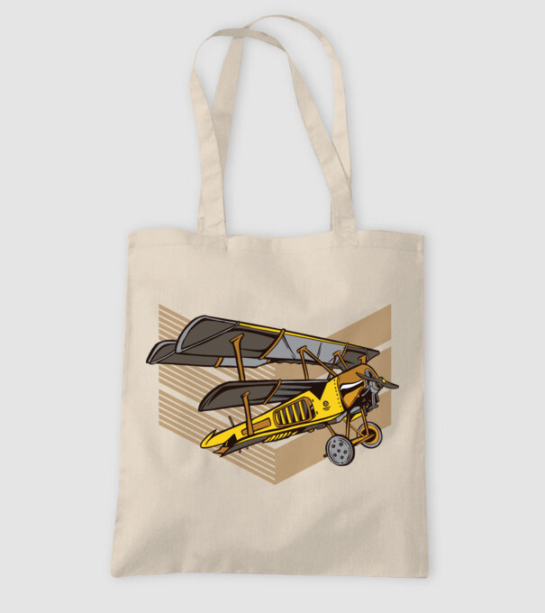 Avion cu elice model nisipiu pe tricou