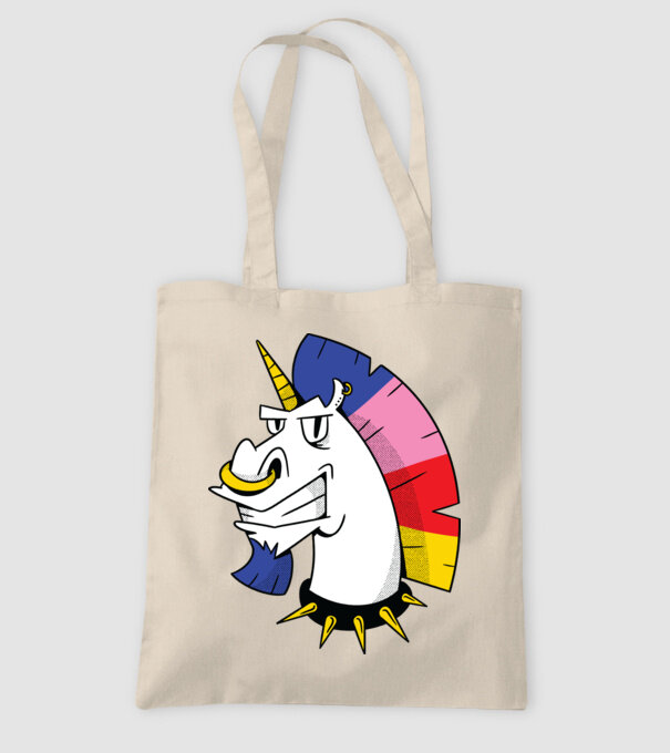 Punk unicorn model nisipiu pe tricou
