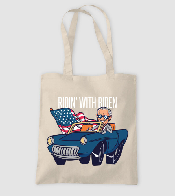 'Ridin'' with Biden - SUA 2020 alegeri' model nisipiu pe tricou