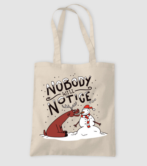 Nimeni nu va observa Om de zăpadă model nisipiu pe tricou