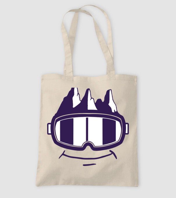 Ochelari de schi Smiley model nisipiu pe tricou