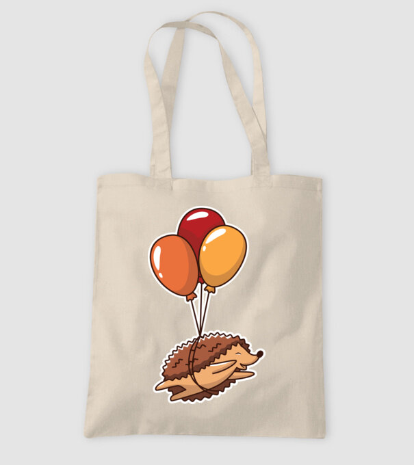 Arici cu balon model nisipiu pe tricou