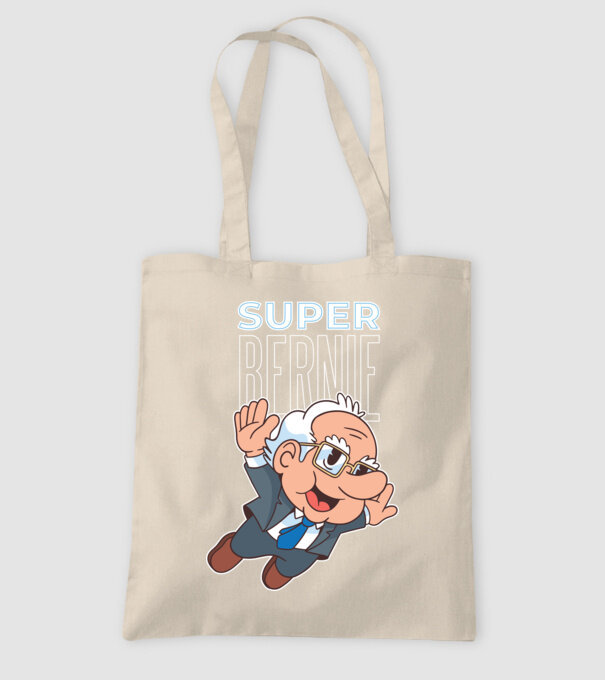 Super Bernie Sanders model nisipiu pe tricou