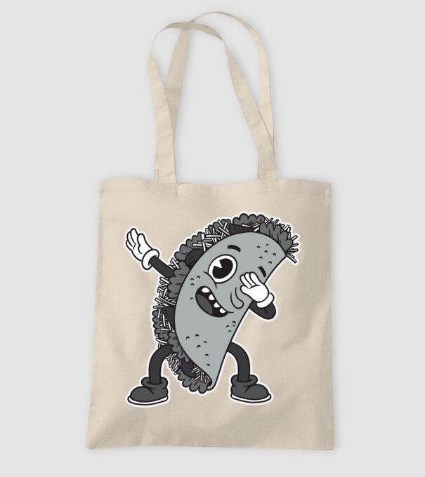 Taco DAB model nisipiu pe tricou