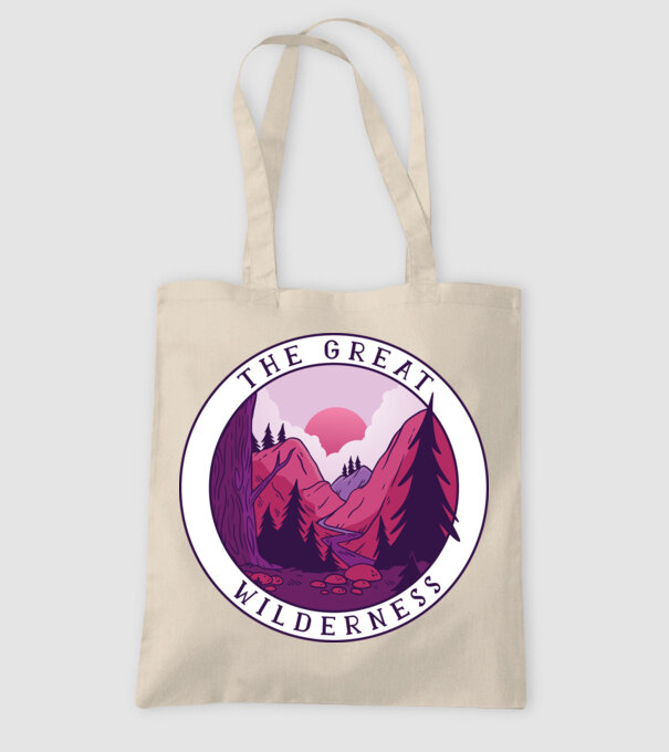 The Great Wilderness model nisipiu pe tricou
