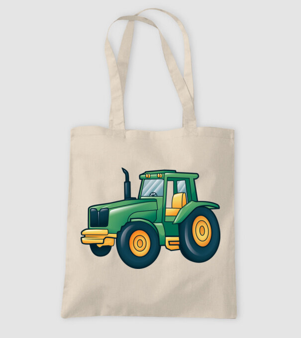 Desen Tractor model nisipiu pe tricou