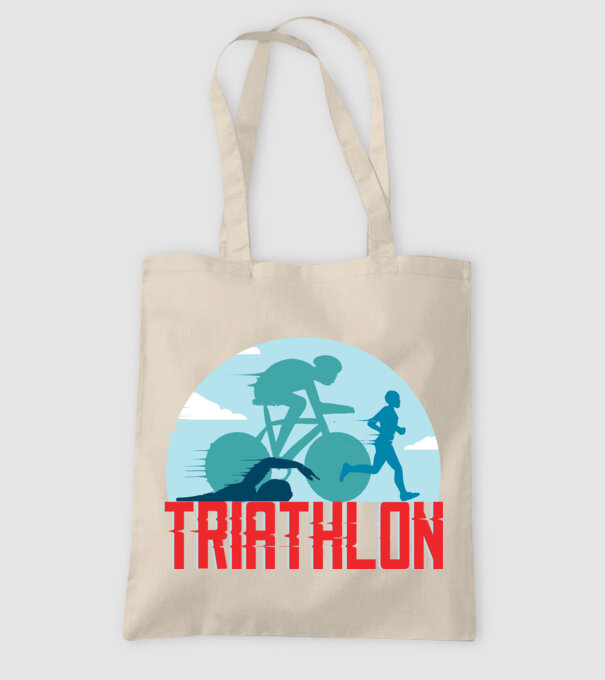 Triatlon Sport model nisipiu pe tricou
