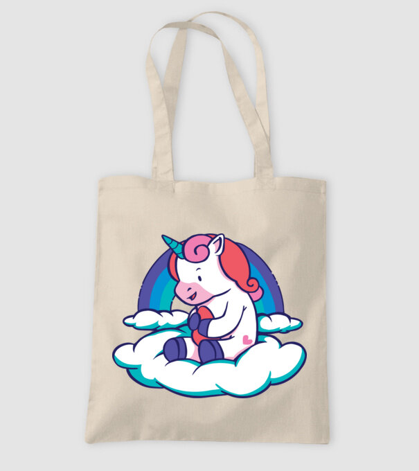 Unicorn Baby model nisipiu pe tricou