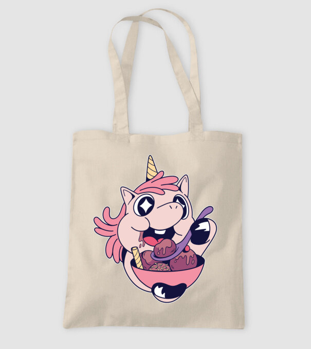 Unicorn Înghețată model nisipiu pe tricou