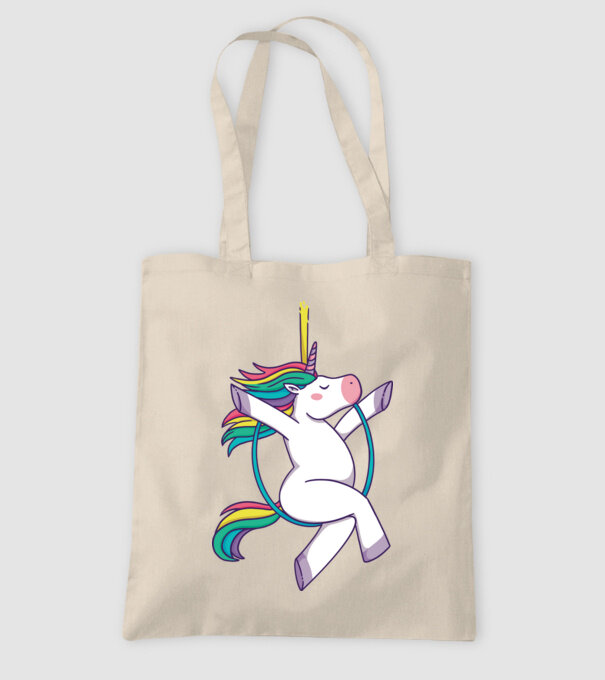 Unicorn pe cerc model nisipiu pe tricou