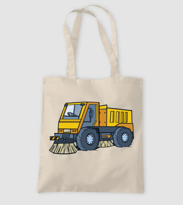 Camion spălare străzi model nisipiu pe tricou