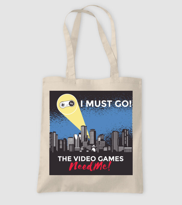 Video games need me - I must go tricou amuzant Gamer model nisipiu pe tricou