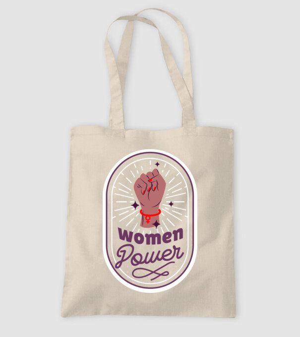 Women Power Ziua Femeii model nisipiu pe tricou
