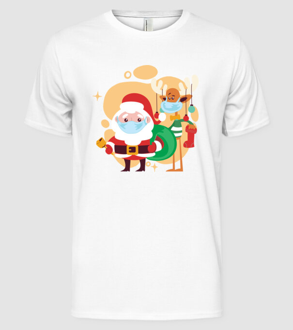 model alb pe tricou