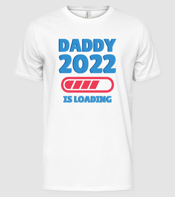 Tată 2022 ss model alb pe tricou