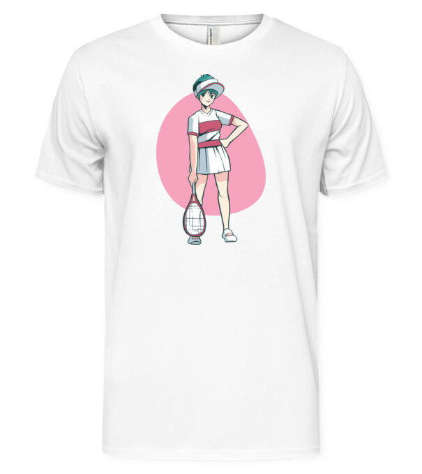  model  pe tricou