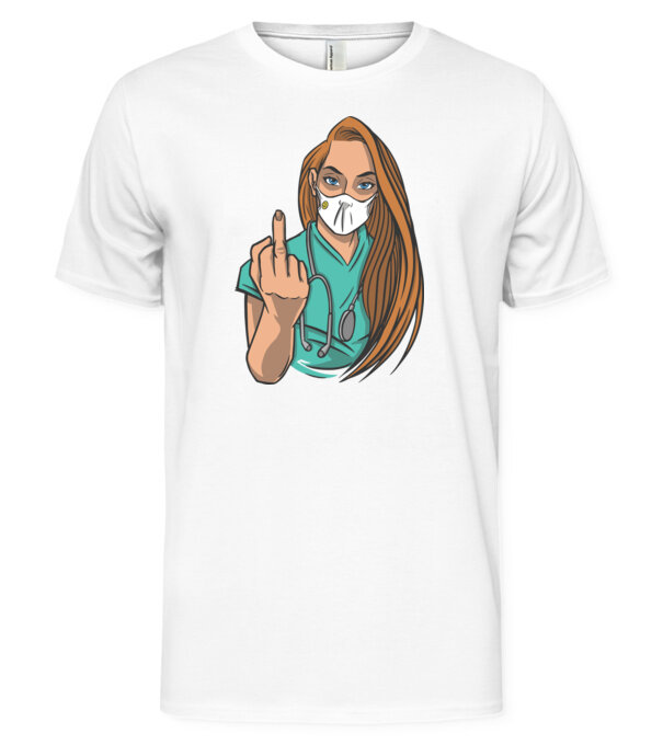  model  pe tricou