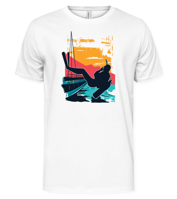  model  pe tricou