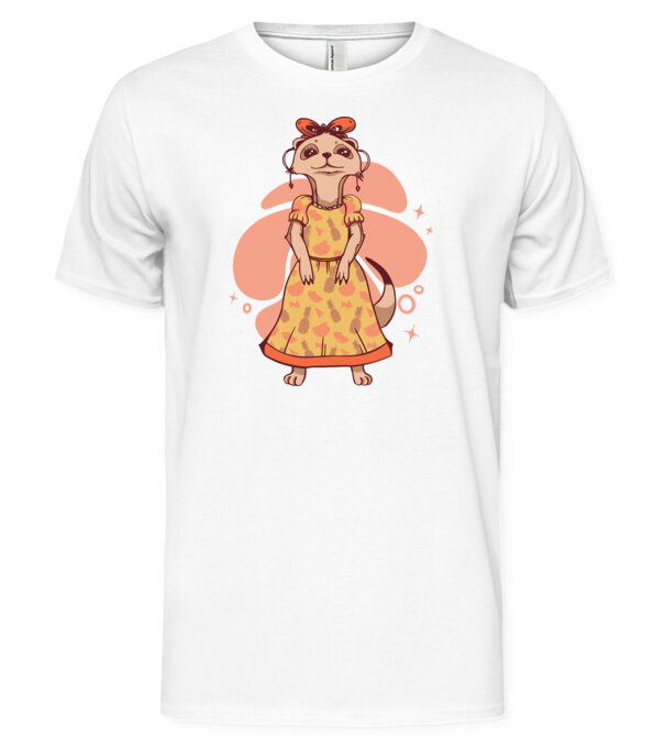  model  pe tricou
