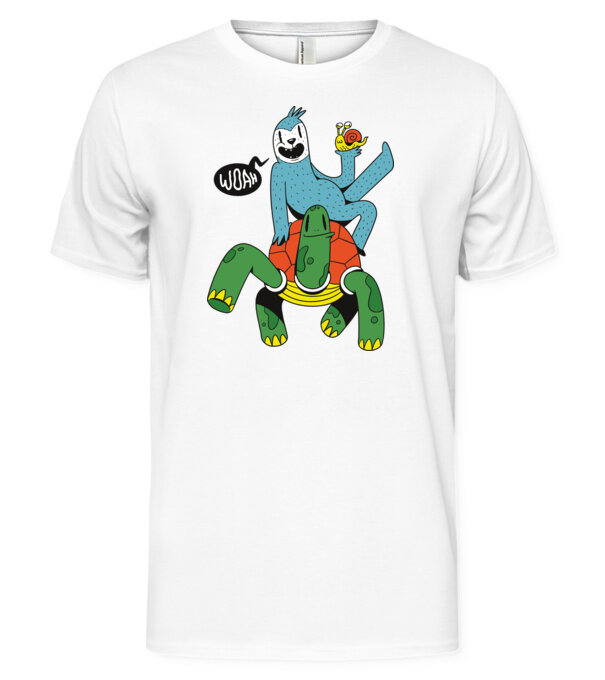  model  pe tricou