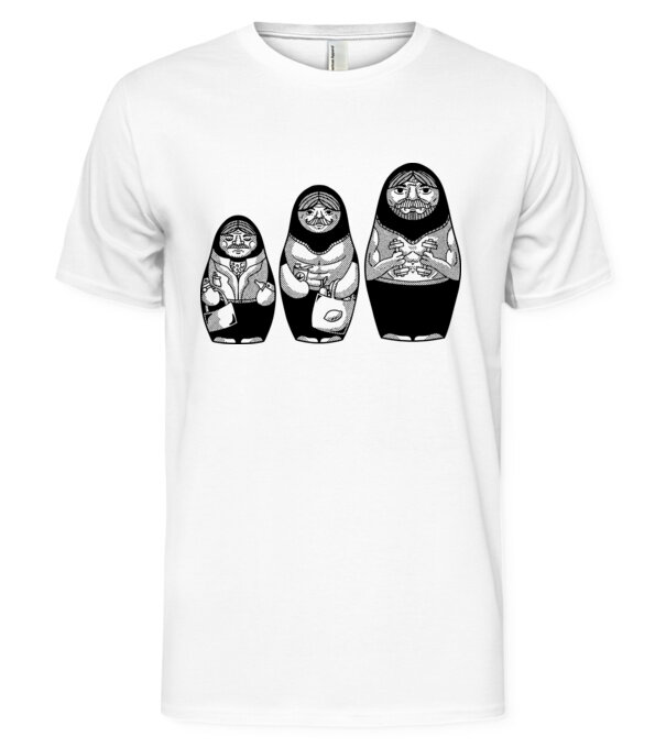 model  pe tricou