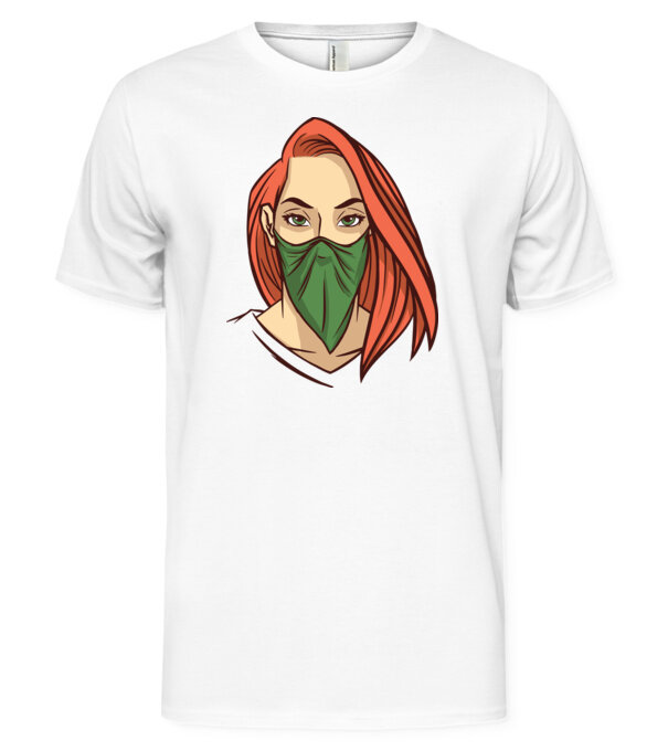  model  pe tricou