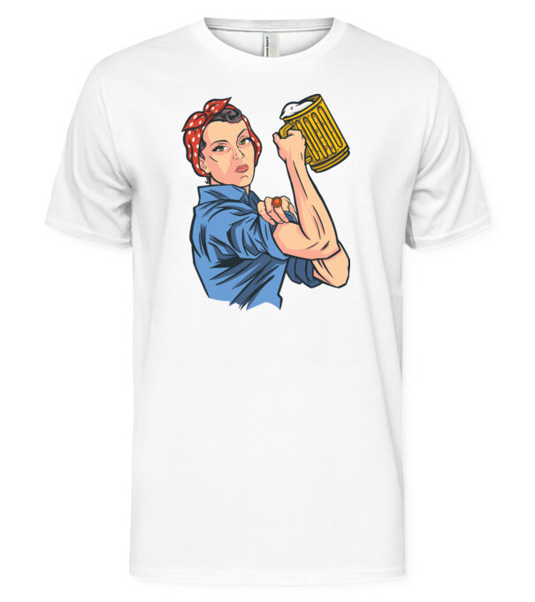  model  pe tricou