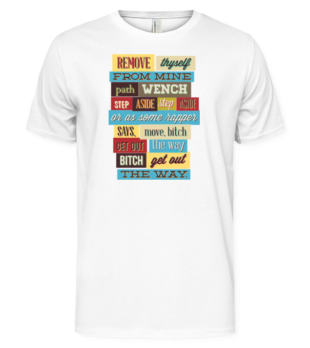  model  pe tricou