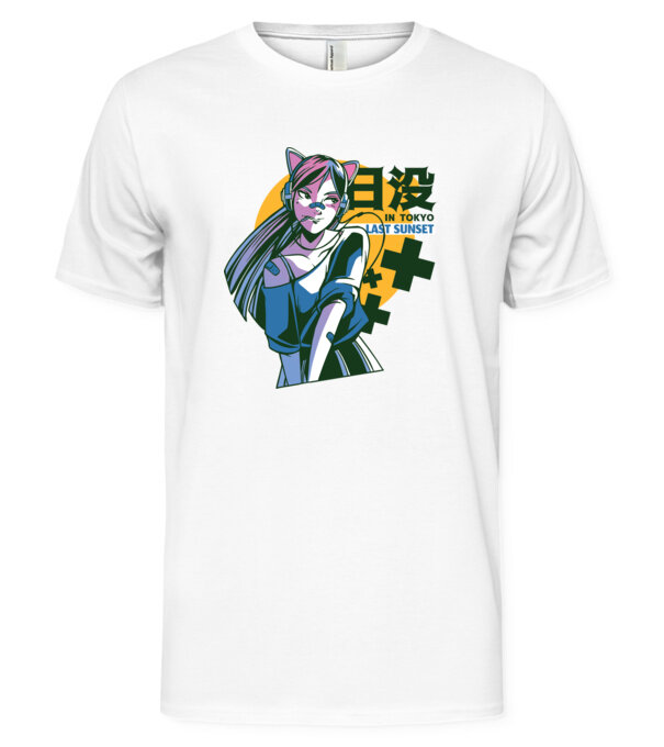  model  pe tricou