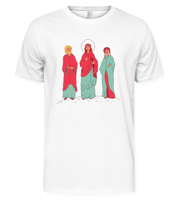  model  pe tricou