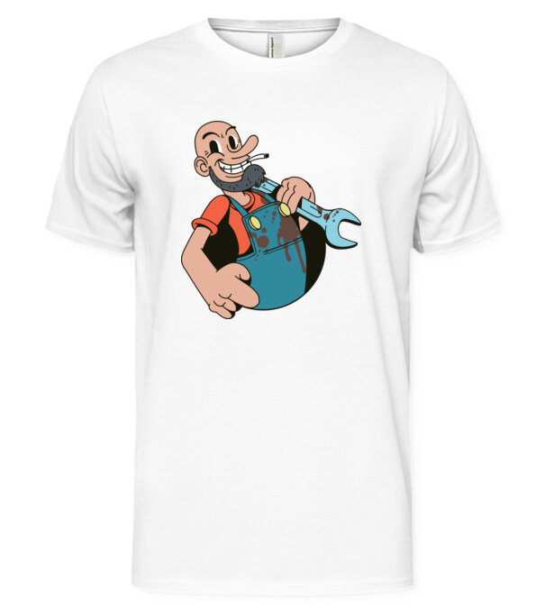  model  pe tricou