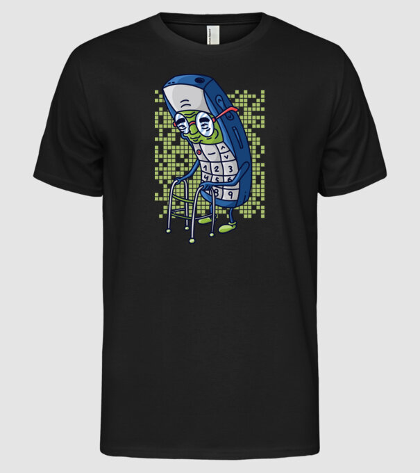 Câine drăguț schiind model negru pe tricou