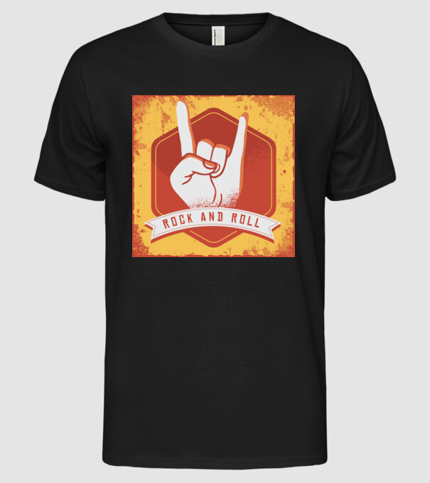 Rick and Roll model negru pe tricou