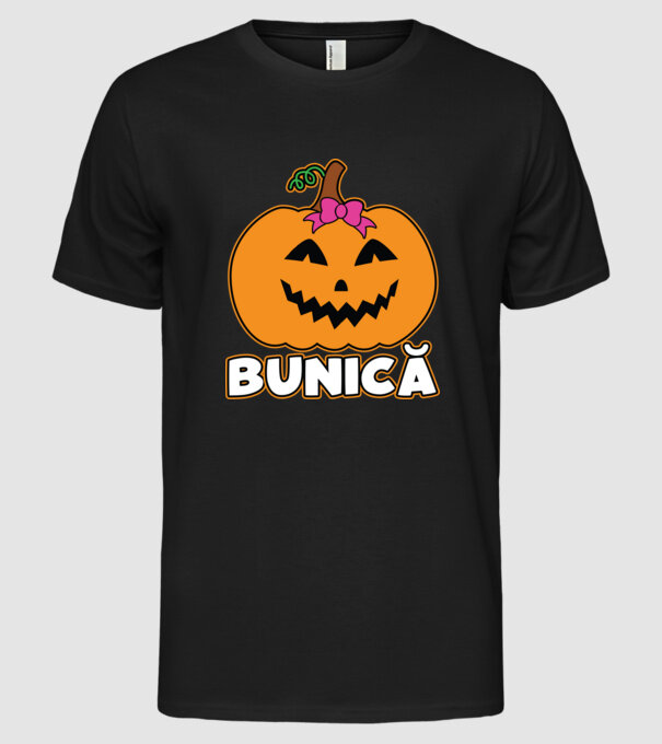 bunică model negru pe tricou