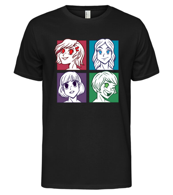  model  pe tricou