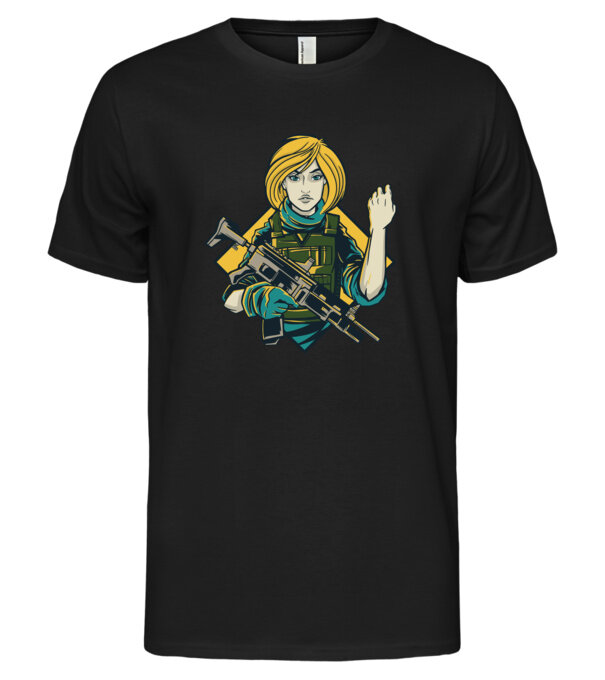  model  pe tricou