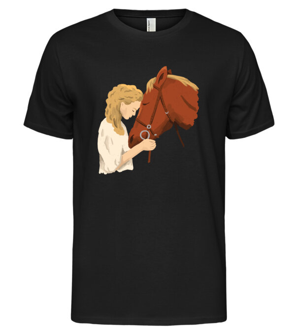  model  pe tricou