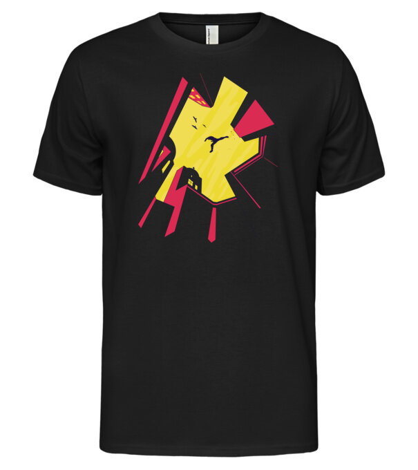  model  pe tricou